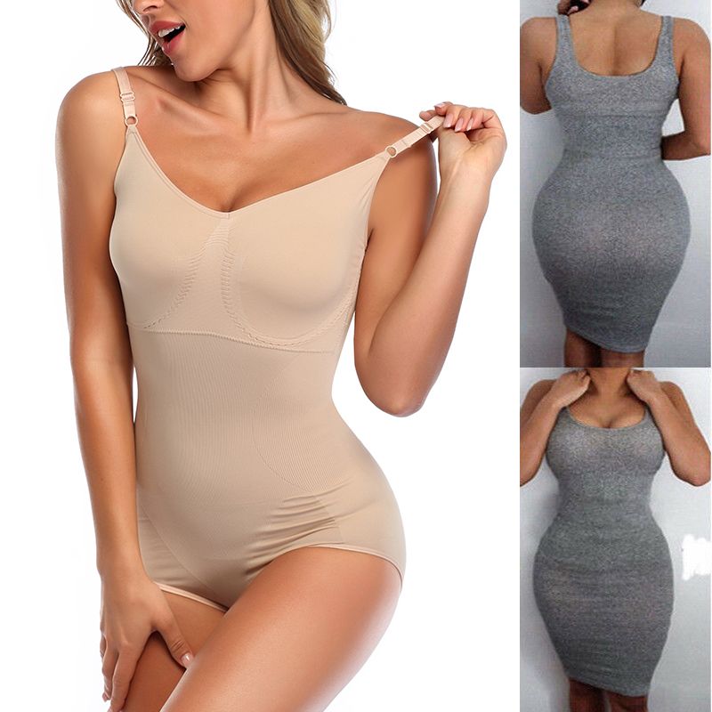 Slimming Full Slips Strapless Shaperwear Seamless Full Magic Body Shaper Tummy Control For Women Underwear Dress Women Corset US