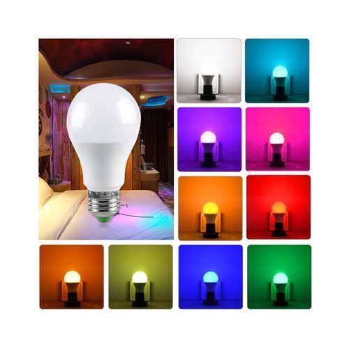 RGB Light Changing Bulb With Remote Control