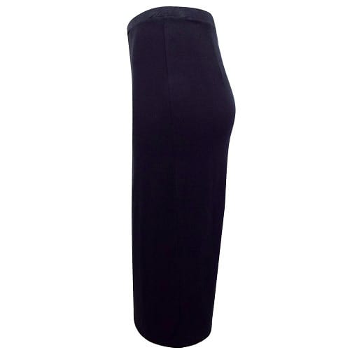 Adini Pull On Jersey Pencil Skirt - Black