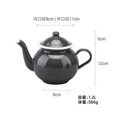 Enamel Thickened Water Kettle Retro Creative Imitation