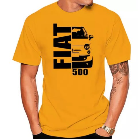 4 In 1 Print T-shirts - Black Blue Yellow Ash