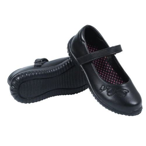 CLIBEE - Girl's Mary Jane School Shoes - Black
