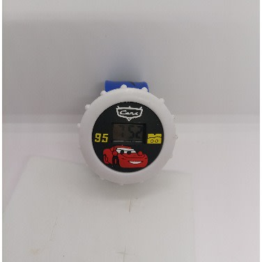 Lightening Macqueen Pixar Cars Digital Watch - Blue