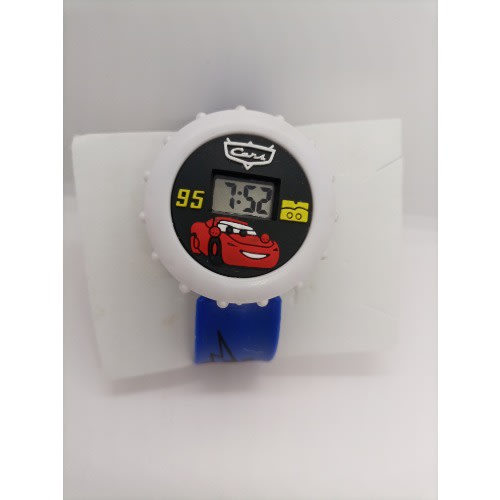 Lightening Macqueen Pixar Cars Digital Watch - Blue