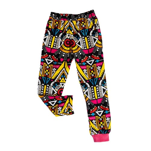 Kente Joggers - Multicolor