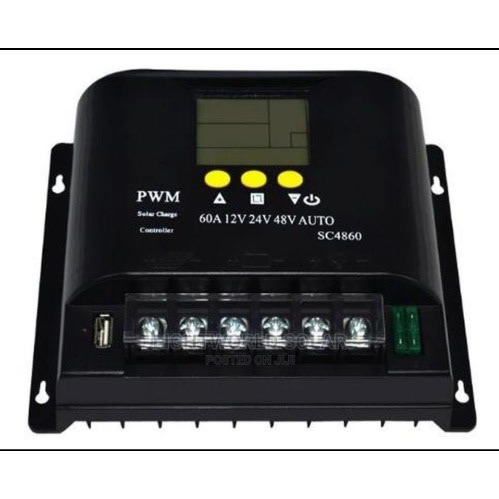 Auto Solar Controller - Pwm 60a 12-24-48v
