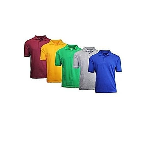 Fashion Front Men's Polo Shirt - 5 In 1 - Multicolor