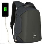 Unisex Anti Theft Backpack - Black