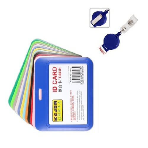 Plastic Id Card Holder - 100pieces