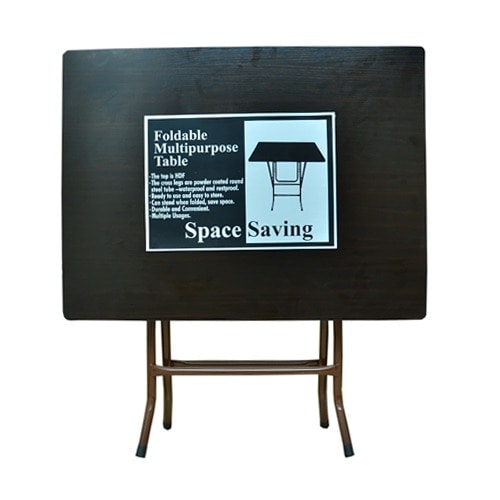 Foldable Multipurpose Table - Black