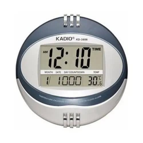 Digital Wall Clock - Round