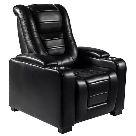 Myles Power Theater Recliner With Adjustable Headset