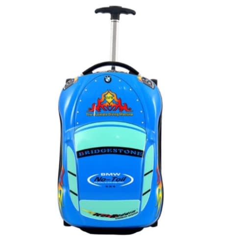 3 D Car Design School/travel Bag - Blue
