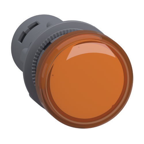 Round Pilot Light -Integral LED - 24 V Ac/dc- Screw Clamp Terminals- XA2EVB5LC