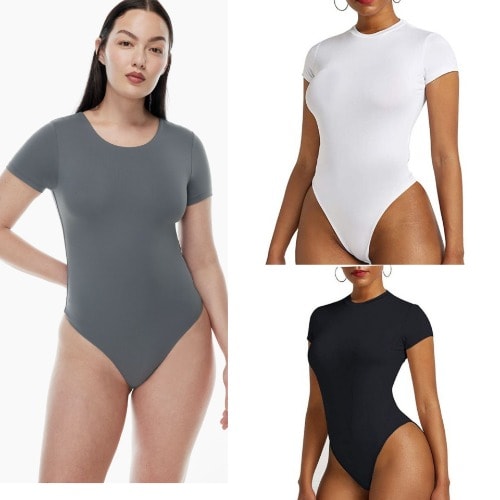 Short Sleeve Bodysuit- 3 Pieces