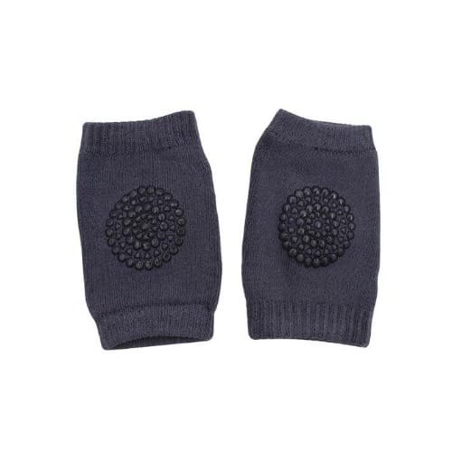 Baby Knee Pad Kids For Safety Crawling Elbow Infant Toddler 1 Pair - Dark Grey
