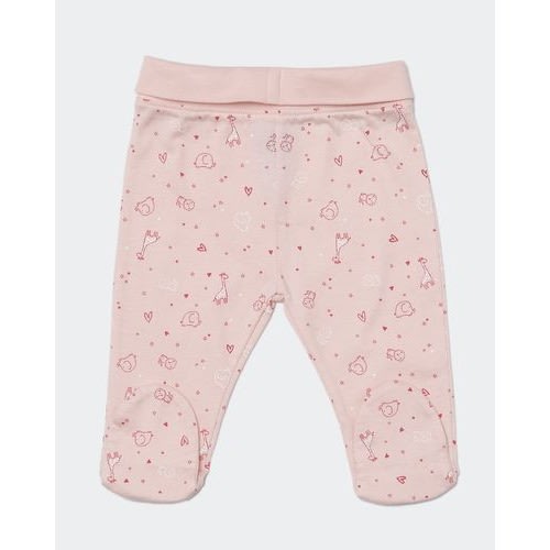 Baby Girl Footed Leggings- Pack Of 2