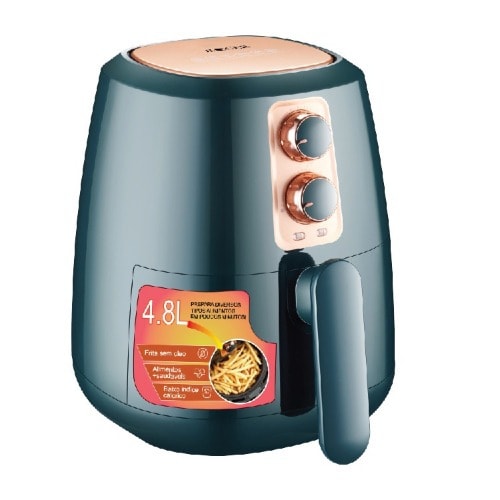 Haeger Hg-5282 Electric Air Fryer - 4.8L - 1350W - Multifunction Knob Control