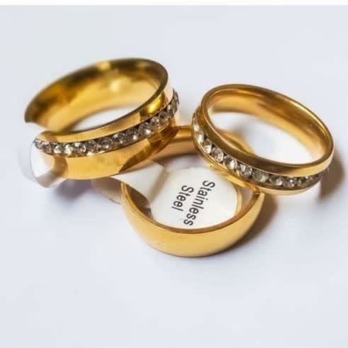 Wedding Ring Set - 3pcs
