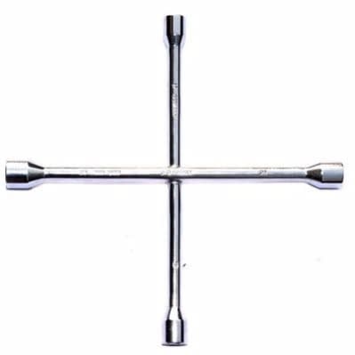 4-way Stainless Steel Car Wheel Spanner