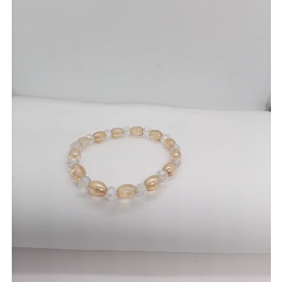 Stretchy Crystal Beaded Bracelet