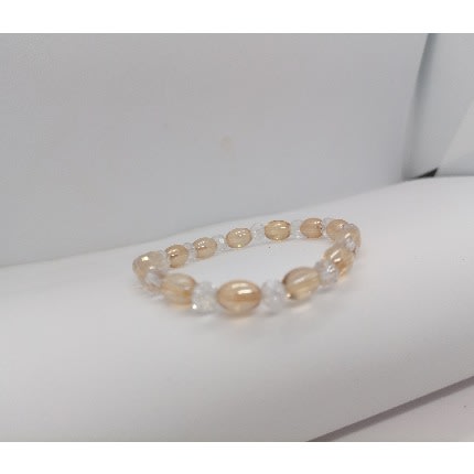 Stretchy Crystal Beaded Bracelet