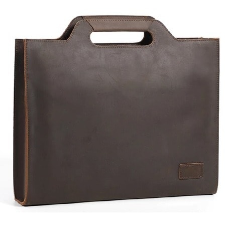 lensro Leather Laptop Bag