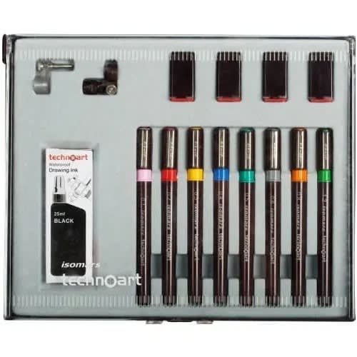 Technical Drawing Pen - Set Of 8