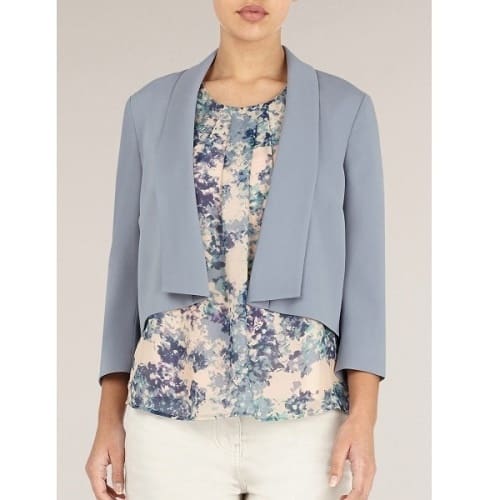 Cropped Tailored Jacket