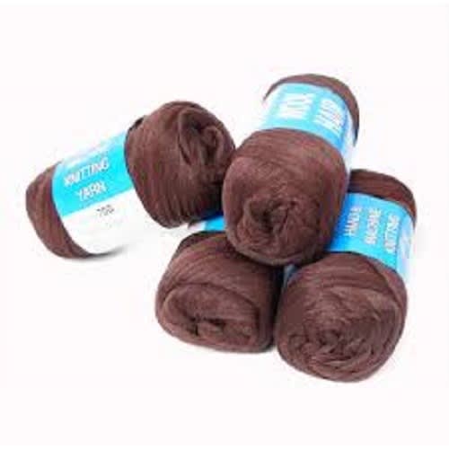 Brazilian  Wool Brown -4 Pieces