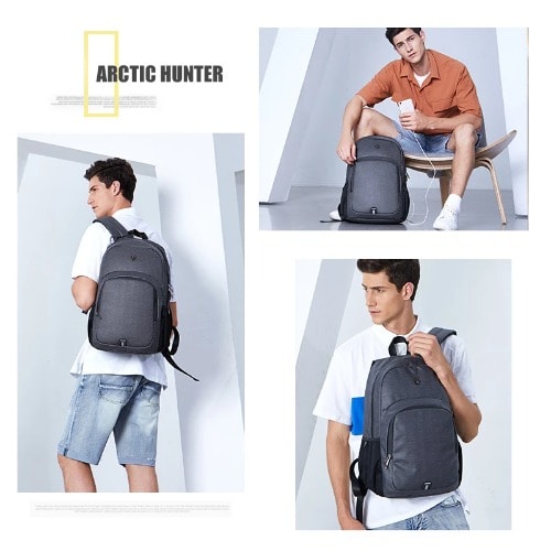 Arctic Hunter Laptop Backpack