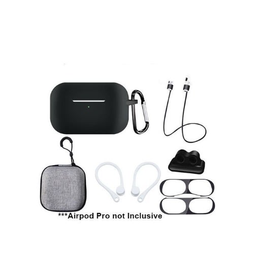 7 In 1 Silicon Protective Cover Case For Apple Airpods Pro