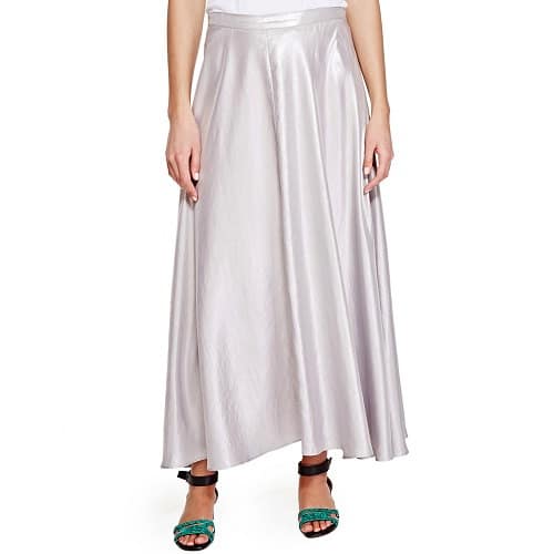 Metallic Maxi Skirt