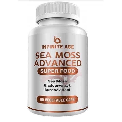 Infinite Age Sea Moss Advanced Superfood - 60 Capsules 5g