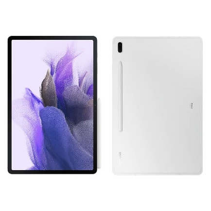 Galaxy Tab S7 FE 5G 12.4" - 64GB ROM - 4GB RAM - Nano SIM - 10090mAh - Stylus Support - Mystic Silver