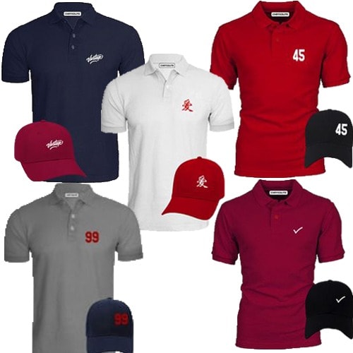 5-in-1 Wardrobe Friendly Polo Tshirt Bundle