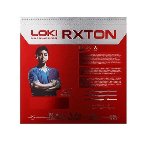 Rubber For Table Tennis Bat - 15cm x 10cm - Red & Black