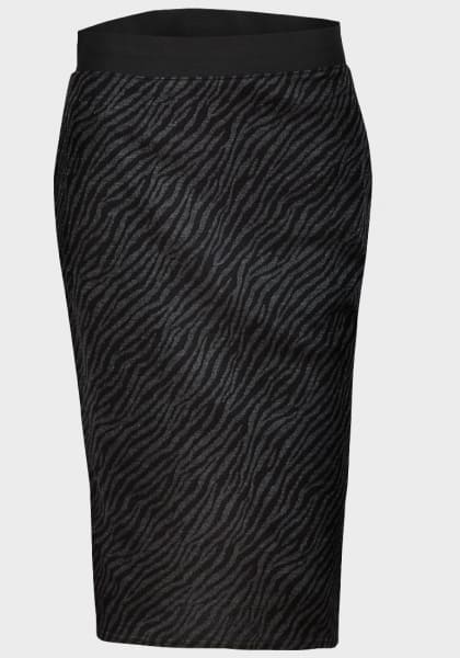 Ladies Pencil Animal Print Design Skirt