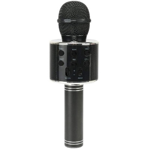 Wireless Bluetooth 3-in-1 Portable Handheld Karaoke Mic With Hifi- Speaker, Bluetooth Easy Sync-up