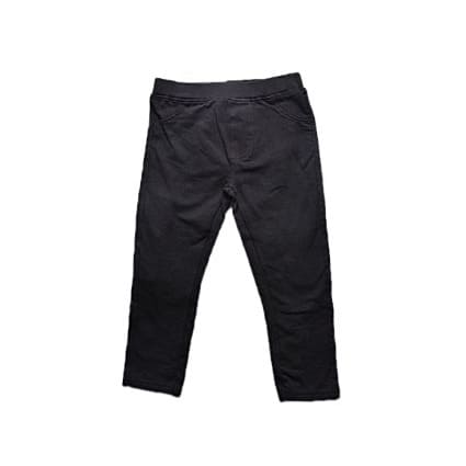 Freestyle Girls Solid French Terry Jeggings-black