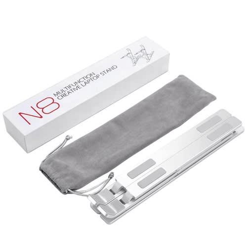 N8 Multifunction Foldable Laptop Stand Up To 17.3" - Alloy Aluminum