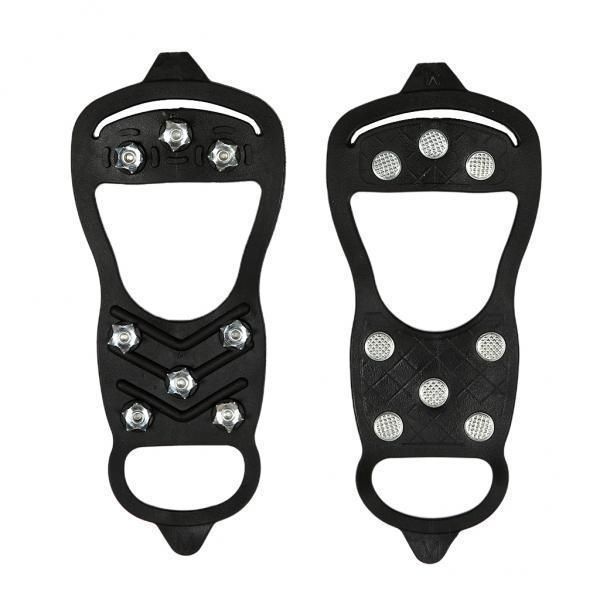 2x Shoe Ice Cleats For Walk On Ice Snow For Outdoor Sports Activity