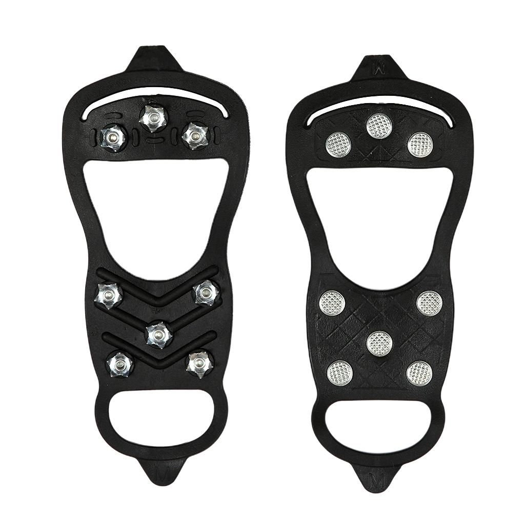 2x Shoe Ice Cleats For Walk On Ice Snow For Outdoor Sports Activity