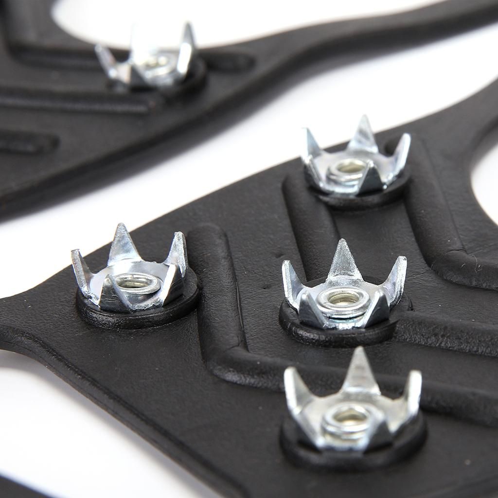 2x Shoe Ice Cleats For Walk On Ice Snow For Outdoor Sports Activity