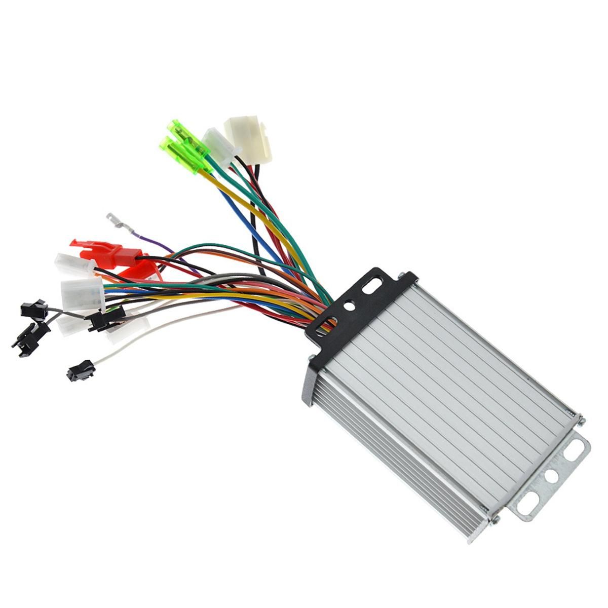 36V 48V 350W E-Bike Brushless Controller 6 Tube Dual Mode for Electric Bicycle Scooter Speed Intelligent Dual Motor Part