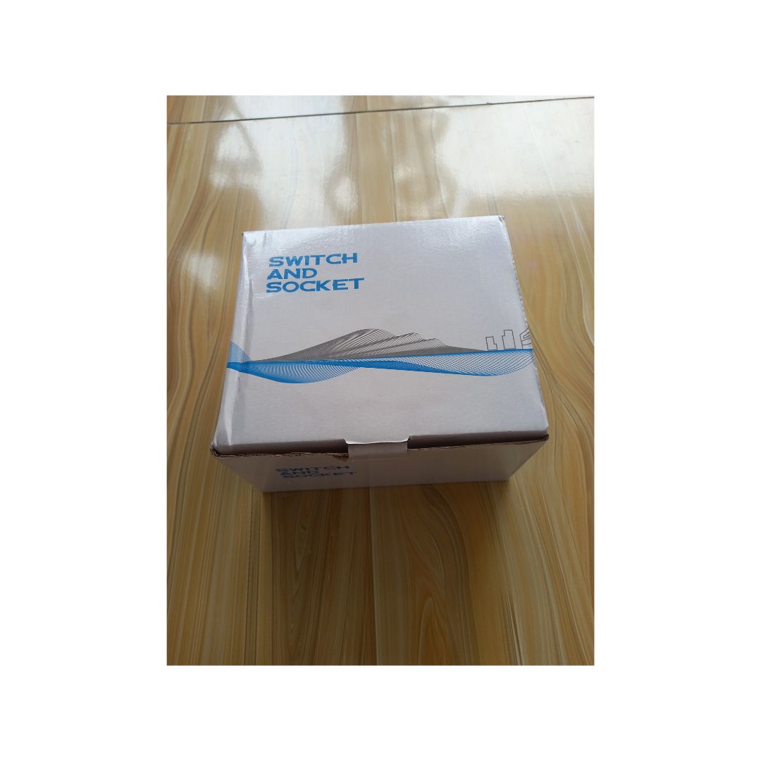 5 Pieces Of Modern Design 13amp Double White Wall Socket