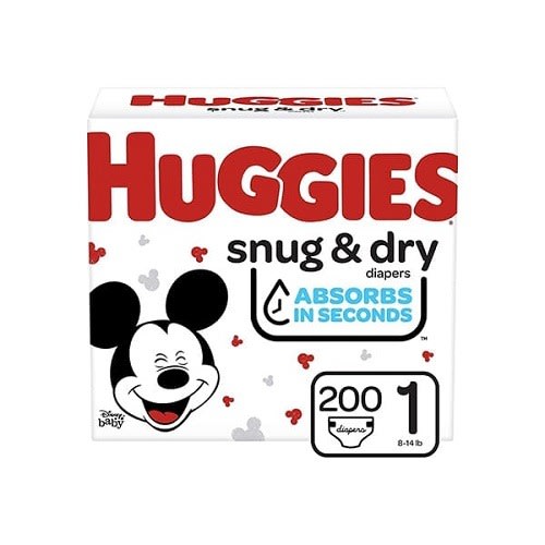 Snug And Dry Baby Diapers Size 1 - 200