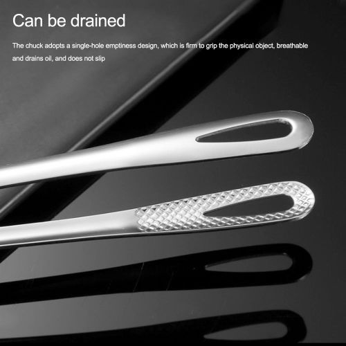 2pcs Stainless Steel Food Tongs Utensils Buffet Cooking Tool