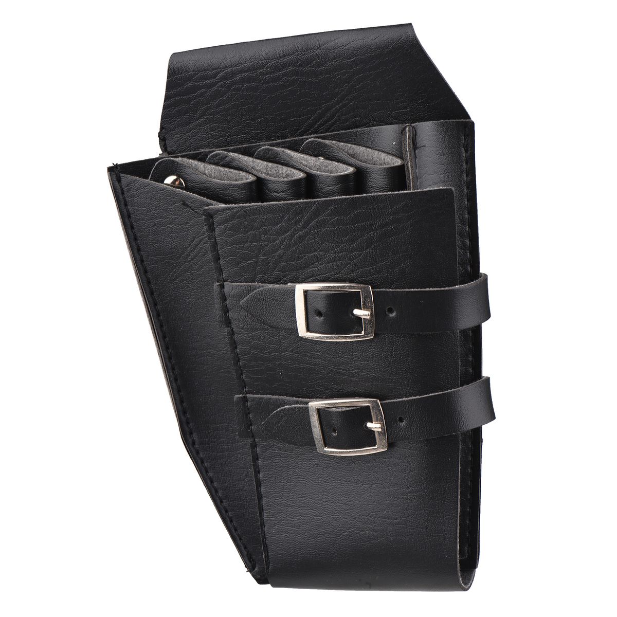 Barber Holster PU Leather Pouch Holder Rivet Hair Scissor