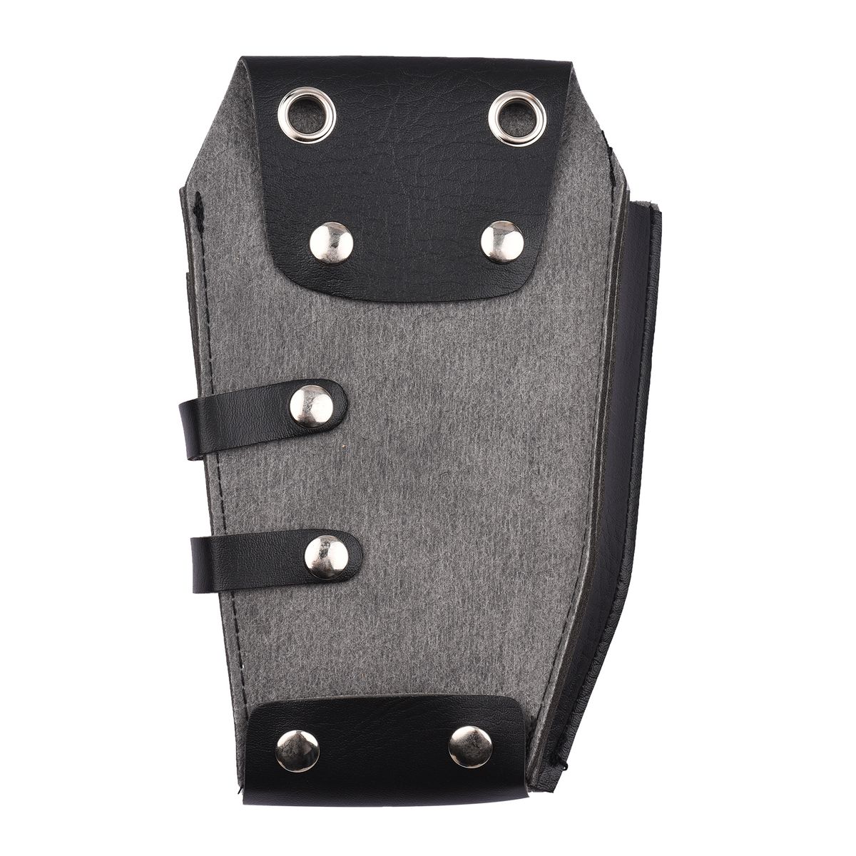 Barber Holster PU Leather Pouch Holder Rivet Hair Scissor